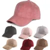 Marka Şık Beyzbol Şapka Bay Bayan Kırmızı Siyah Snapback Hip Hop Ayarlanabilir Boy Caps Süet Çok renkleri Şapkalar