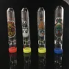 Mini Pense Pyrex Vidro Um Titular de Cigarro SteamRoller Tubo para Tabaco Seco Hand Hand Tube