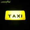 LDRIVE 1 PC 12 V 5W Jasny LED Car Dach Taxi Kabina Wskaźnik Lampa Znak Żółty Czerwona Taxi Lampa Lampa Klejąca Taśma Zamontowana