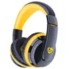 Freeshipping Over Ear Bass Stereo Bluetooth Headphone Trådlös headsetstöd Micro SD-kortradiomikrofon