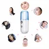 Draagbare Mini Nano Mist Spuit Facial Body Nebulizer Steamer Stomer Hydraterende Huidverzorging Gereedschap 30ml Gezichtspray Schoonheidsinstrumenten