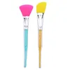 Silicone Shining Handle Makeup Brushes Soft Facial Mask Brush Multi Function Color Cleaning Tools Lady Cosmetics Home 2 2wy G2