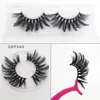 5D 20-25mm Eyelashes 8 Styles Eye Makeup False Lashes Soft Natural Thick Fake Eyelash 3D Extension Beauty Tools Maquillaje Pestanas Postizas