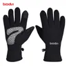 Luvas de Inverno Homens Mulheres Road Bike Luva Ciclismo dedo completa Anti-derrapante Luvas à prova de choque Gel acolchoado bicicleta Mittens Corrida