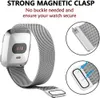 Strap Metal rostfritt stålband för Fitbit Versa Rem -handleden Milanese Magnetic Armband Fit Bit Lite Vers 2 Band Accessories159H1982706