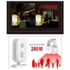 Wireless Alarm Doorbell Pir Store Welcome Entry Chime Home Security Drive Alarm Infraröd detektor Dörr Bell1