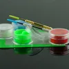 Kwaliteit Multi Kleuren Binnen FDA Siliconen Liner 510ML Buiten Acryl Potten Dab Wax Container Met Deksel Olie Butaan Potten Dab olie Fo6571091