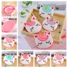 Cartoon Unicorn Wallet Coin Purses Designer Plush Fuzzy Round Change Purse Baby Girls Zipper Pocket Student Children Mini Bag Tote E9803