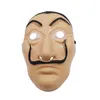 Fabrik OutletSalvador Dali Full La Casa de Papel Face Mask Film Halloween Kostüm Cosplay Masken HHE14218033658