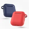 Para Airpods Wireless Headset luva de silicone Bluetooth Headset 1/2 Geração Universal à prova de poeira e Drop-prova escudo protetor