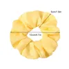 Satin Fabric Scrunchies Hair Ring Pony Tails حامل المرحلات الطلبية يربط مجموعات مطاطية المجوهرات