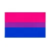 Drapeau bisexuel arc-en-ciel de fierté LGBT, 90x150cm, lesbiennes, gays, transgenres, pansexuels, prêt à être expédié directement en usine, double couture