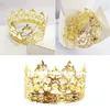 1pc Kids Crown Cake Topper Hollow Hollow Princess Crown Crown Topper Decoración Adornos para suministros de fiesta de cumpleaños2055560