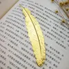 7 Kolory Metal Feather Bookmark Dokument Mark Książki Office School Supplies Chiński Prezent WB2604