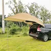 Tenten en schuilplaatsen Tent Sun Shelter SUV Auto Canopy Draagbare Camper Trailer Rooftop Auto Luifel Outdoor Camping 2021