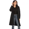 2020 Outono Longo Inverno Casaco Mulher Casaco De Pele Falsa Feminino Quente Feminino Casaco de Pelúcia Feminino Pelúcia Casaco de Pelúcia Plus Size Outwear T200910