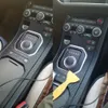 För Land Rover Range Rover Evoque Interior Central Control Panel Door Handle Colfiber Stickers Decals Car Styling Accessorie