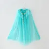 JOUR ENFANTS039S Vêtements de châle Filles Frozen Love Princess Aisha Gauze Cloak7028927