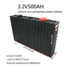 LIFEPO4 3.2V 500Ah litiumbatteri, sol och hemlagringsfordon, elektriska tillbehör, subwoofer, RV AVG