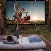 Portable projector screen 60-150 inch simple home outdoor projector screen