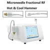 Ny fraktionerad RF Mikronedling Kollagen Induktion Hudföryngring Maskin Mikro Nålning Mage Hud Åtdragning ärravlägsnande