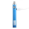 O pen Vape batteries UGO-V II 650 900mah Evod 510 fil batterie micro USB Passthrough Charge avec câble vaporisateurs e cigs