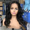 Perucas de cabelo humano Lace frontal onda solta de alta qualidade 100% virgin wigs de cabelo para mulheres cor natural