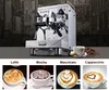 Machine à café professionnelle Machine à café Espresso Cappuccino commerciale Machine à café expresso semi-automatique pour les personnes et ainsi de suite