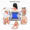 DualOutput Pulse Massager Electrical Muscle Stimulator Tens Acupuncture Machine Electro Therapy Body Massage Device Pain Relief1494704