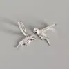 Silvology 925 Sterling Silver Parrot Hoop Earrings Micro Zircon Animal Creative ELegant Cute Earrings For Women 2020 New Jewelry8438638