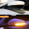Su geçirmez Araba Arka Görünüm Ayna Dönüş sinyali Işık Evrensel Araba 15 cm LED gösterge yanıp sönen şeridi lambası esnek akan ışık15753005