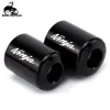 Uchwyty kierownicy motocyklowych końcówki uchwyt ręczny pasek CNC Cap suwak dla Ninja 250R 300 ER6 650 ZX6 ZX7 ZX9 ZX10 ZX12 ZX141