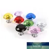 Professional Colorful 30mm Diamond cDoor Knobs Cupboard Drawer Cabinet Wardrobe Pull Handle Knobs LX4277