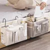 Bedside Storage Organizer Bed Desk Bag Sofa TV Remote Control Hanging Caddy Couch Storage Organizer Bed Holder Pockets260m