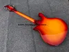Factory personalizada 660 guitarra elétrica pescoço através do corpo 6string Red Guitar Fingerboard brilhante Postagem de pau -rosa1513617