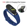 M3 M4 Vervangbare Smart Banden horlogeband multi -kleuren siliconen pols vervanging voor M3 ter vervanging van de Bracelet1041320