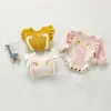 Vestiti della neonata Swan Toddler Pagliaccetti lavorati a maglia Maniche lunghe Tuta da neonato Ruffle Princess Maglione intero Boutique Abbigliamento per bambini DW5880