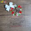 20pcs cheaper price guangzhou wedding invitation card maker nice flower laser cut invitations sample
