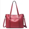 인기있는 여성 부드러운 가죽 핸드백 토트 백 대용량 쇼핑백 숄더백 크로스 바디 가방