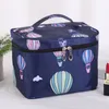 INS Web Celebrity Cosmetic Bag for Women Portable High Capacity Travel Waterproof Portable Cosmetic Case for Girls345i
