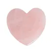 Natural Rose Quartz Jade Guasha Board Natural Stone Draging الصينية Gua Sha أدوات للوجه لضغط الجسم الخلفي