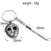 Movie Friday the 13th Key chains Jason Mask Black Friday Cosplay KeyChain for Women Men Halloween Jewelry Gift5190854