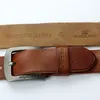 GEERSIDAN New designer high quality genuine leather men belt vintage wide pin buckle belt for men male jeans strap1242a