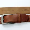 GEERSIDAN Neue Designer Hohe Qualität Echtes Leder Männer Gürtel Vintage Breite Dornschließe Gürtel Für Männer Männlich Jeans Strap1180V