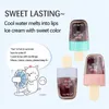 5 pz / set stile coreano simpatico gelato labbro tinta trucco idratante lipgloss cosmetico lip liquido lucido rossetto duraturo acqua z8m7