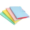 A4 Kawaii Carpetas Filing Supplies Smile Waterproof File Folder 5 Lagen Document Bag Office Briefpapier LX3232