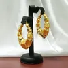 Mirafeel copper gold earrings jewelry HOT design for african women EarringS wedding gift BIG SIZE Accessories1