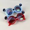 2020 neue Kinder-Sonnenbrillen Großhandel Cartoon Anti-Ultraviolett-Brillen für Jungen und Mädchen Babys runde Ohr-Sonnenbrillen