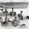 VINTAGE CHROME TUNERS Electric Guitar Machine Heads Tuners For ST & TL Guitar OR Similar WJ-55 Silver Tuning Pegs