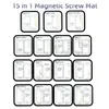 15 in 1 Magnet Schrauben Mat Keeper Speichertabelle Matte für iPhone 6 6S 7 8 X XS Max XR Teardown 12 in 1 Repair Guide Pad All in 1 Set